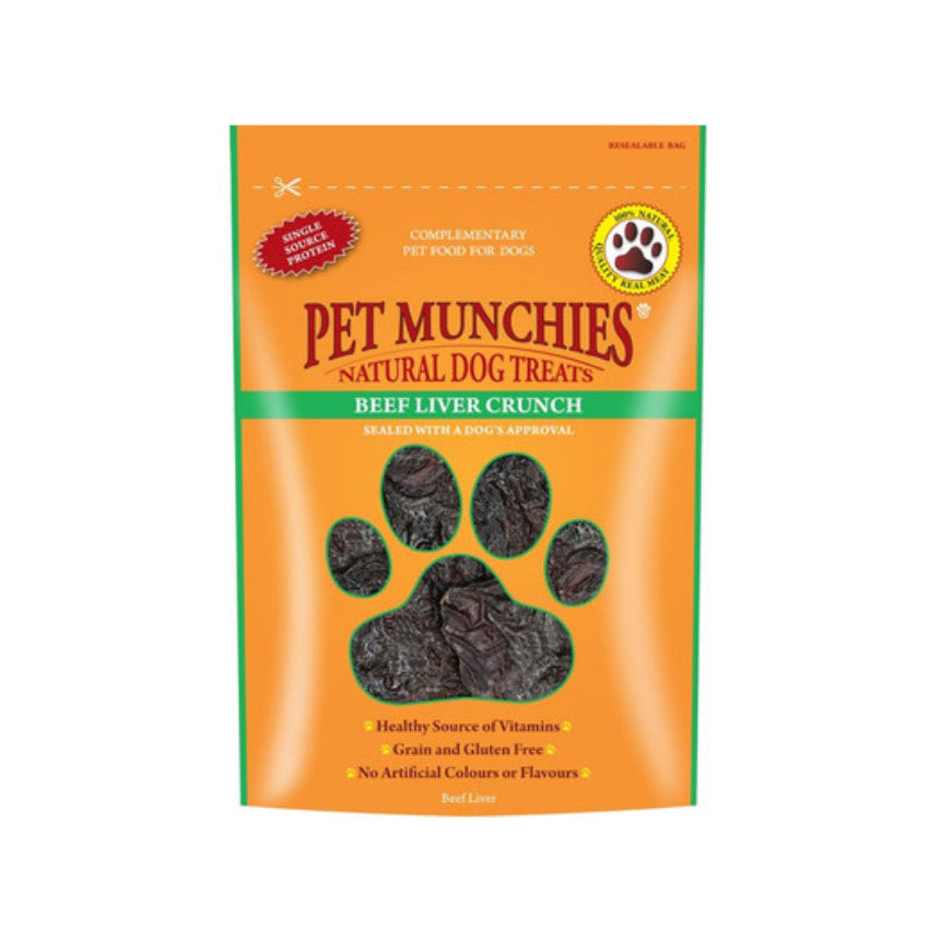 Pet Munchies Beef Liver Crunch 90g