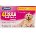 Johnson’s 4fleas flea tablets for large dogs over 11kg (6pack)