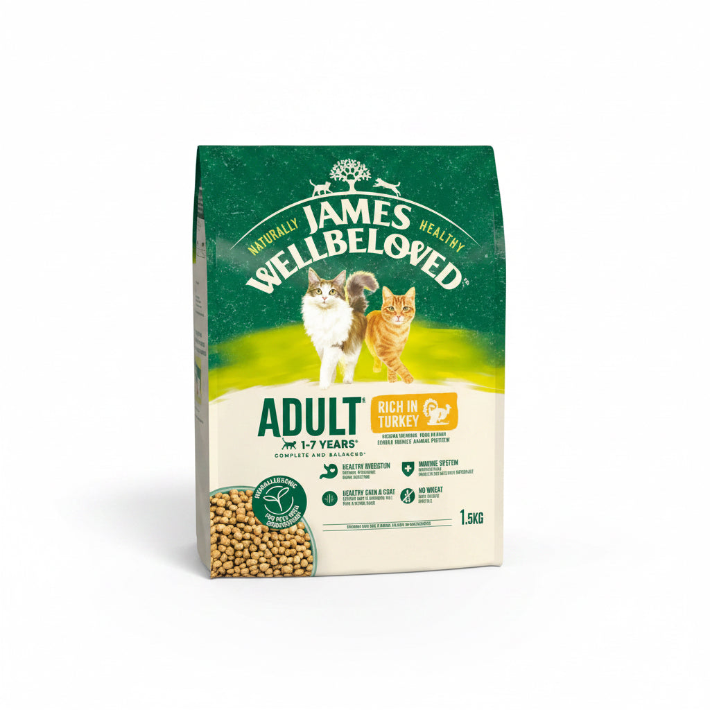 James wellbeloved adult cat turkey 1.5kg