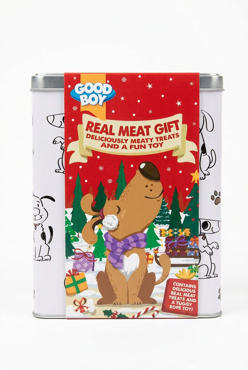 Good Boy Christmas Tins