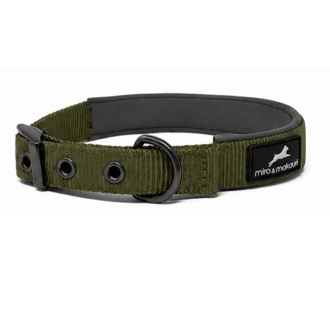 Makauri Oxbow Nylon Collar Green