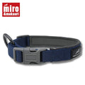 Makauri Neoprene Padded Nylon Clasp Dog Collar Navy