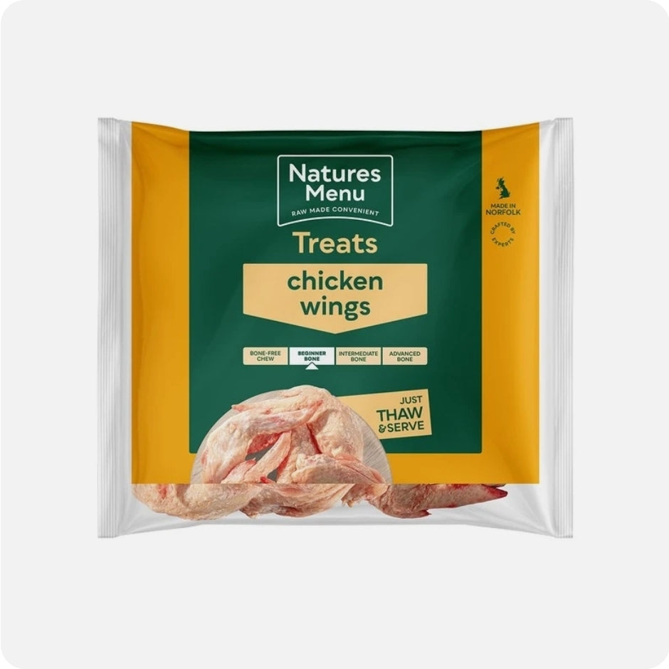 Natures Menu Frozen Chicken Wings 1kg