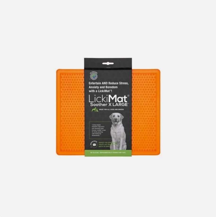 LickiMat XL Soother 30cm Orange