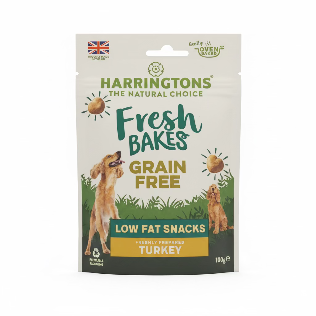 Harringtons Fresh Bakes Low Fat Snacks Turkey 100g
